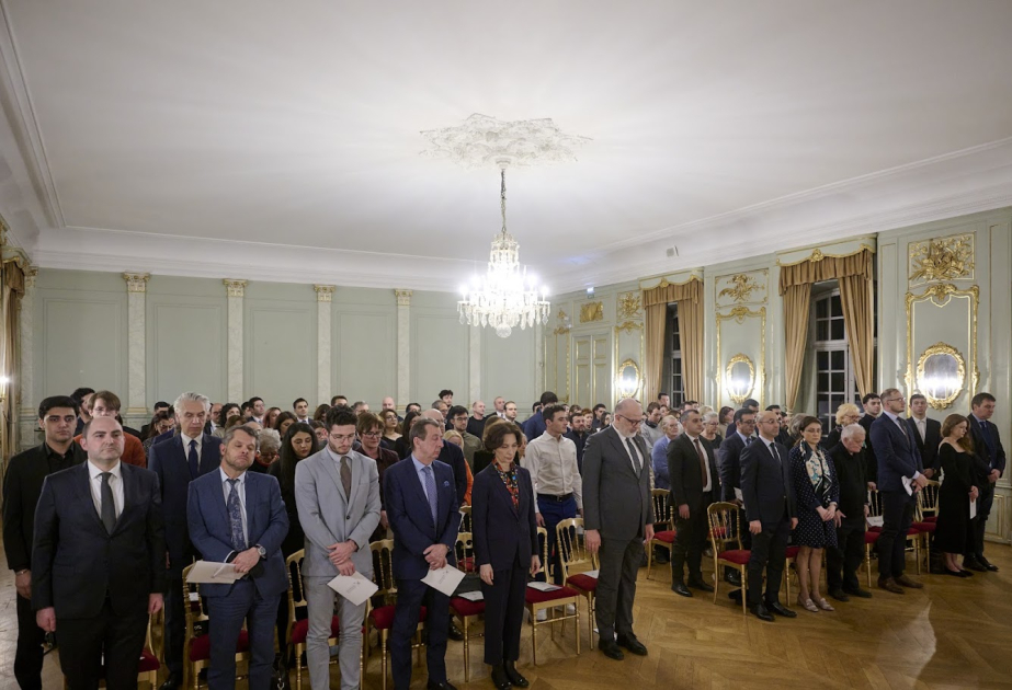 Strasburqda Xocalı soyqırımının qurbanları anılıb
