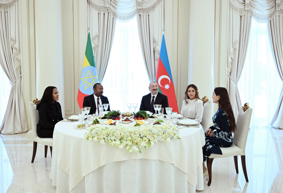 Offizielles Mittagessen zu Ehren von Äthiopiens Premierminister VIDEO