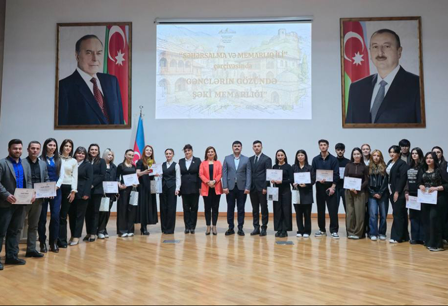 “Gənclərin gözündə Şəki memarlığı” hakatonunun qalibləri müəyyənləşib