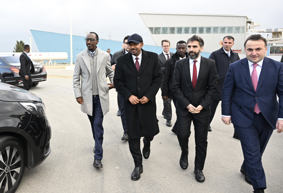 Efiopiyanın Baş naziri Abiy Əhməd Əli Səngəçal neft terminalında olub