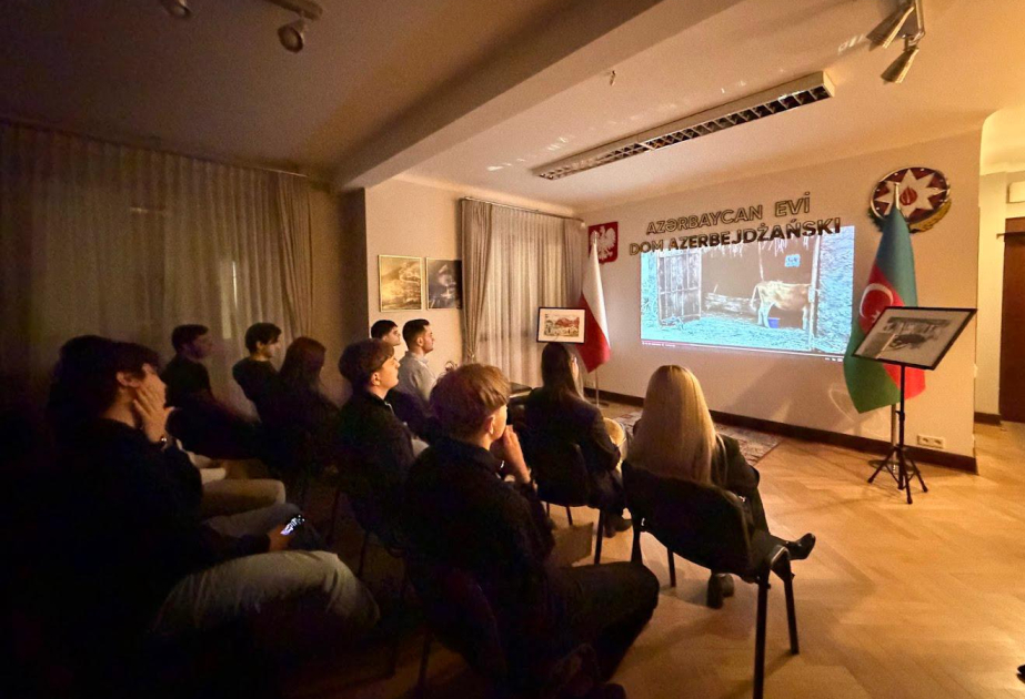 Warsaw hosts screening of Azerbaijani “Nabat” film