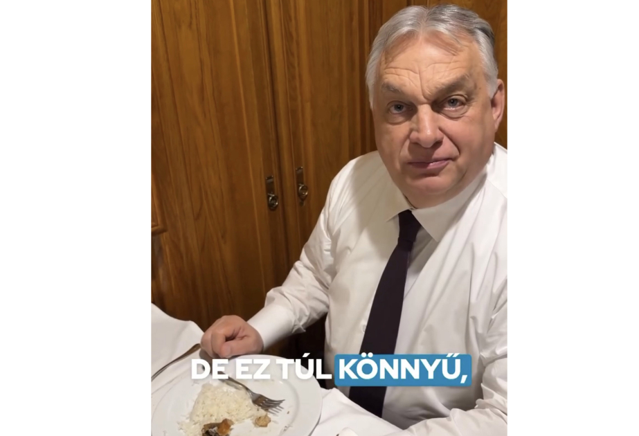 Виктор Орбан рассказал о плотном рабочем графике и совмещении им трехразового питания в одном