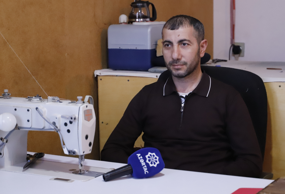 Özünüməşğulluq proqramı çərçivəsində qazanılan uğur hekayəsi: Dərzi Mübariz Ələkbərov -  REPORTAJ  VİDEO