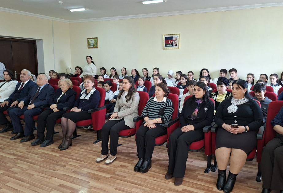 Şəkidə maarifləndirici tədbir: Milli-mənəvi dəyərlərimizdən gələcəyə baxış