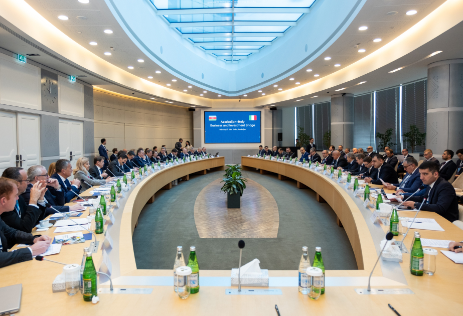SOFAZ hosts event titled “Azerbaijan–Italy Business and Investment Bridge”