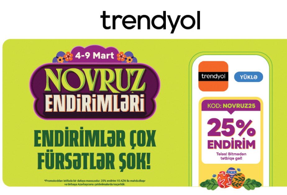 ® Trendyol объявляет праздничные скидки по случаю Новруз байрамы