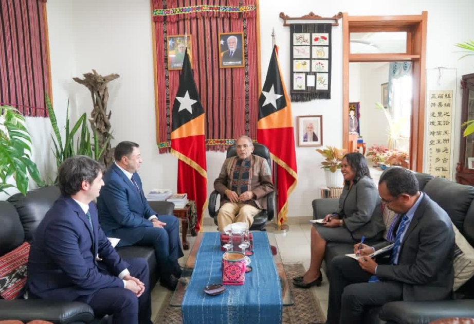 Azərbaycan səfiri etimadnaməsini Timor-Leste Prezidentinə təqdim edib