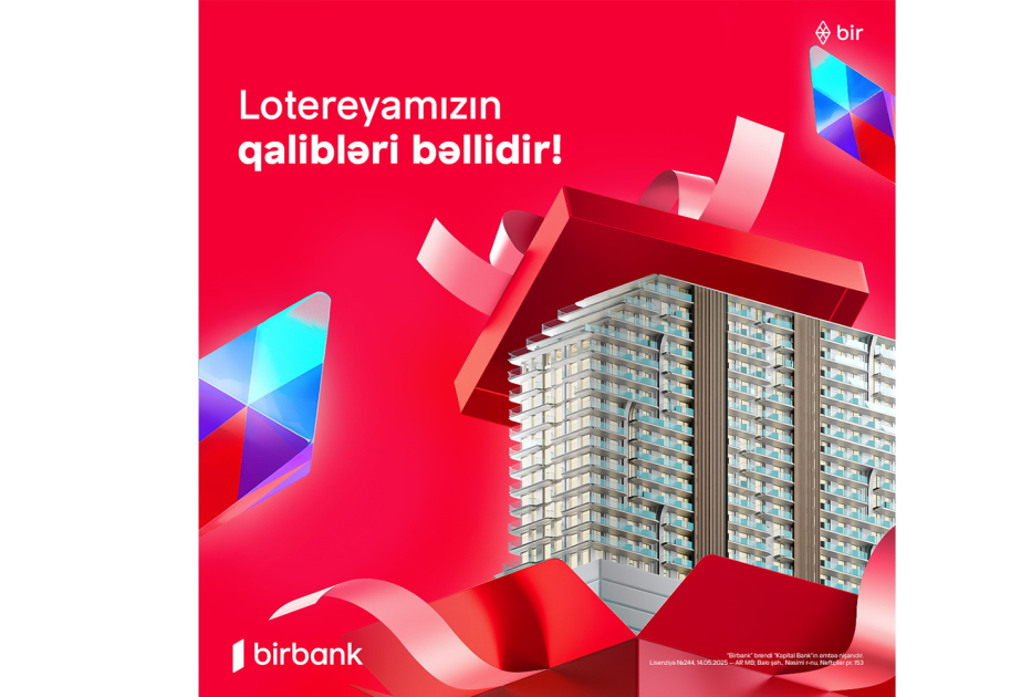 ®  Birbank announces winner of its New Year lottery apartment