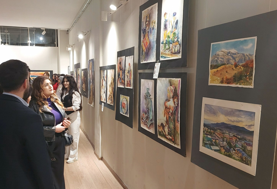 Azərbaycan rəssamlarının əsərləri Tbilisidə nümayiş etdirilir