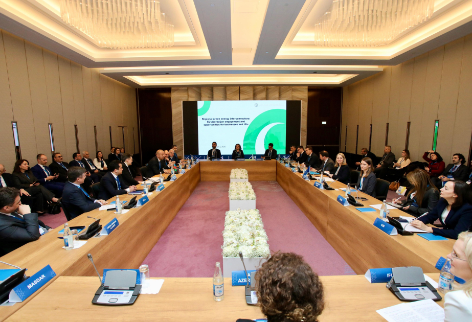 Baku hosts EU-Azerbaijan Green Connectivity Investment Roundtable