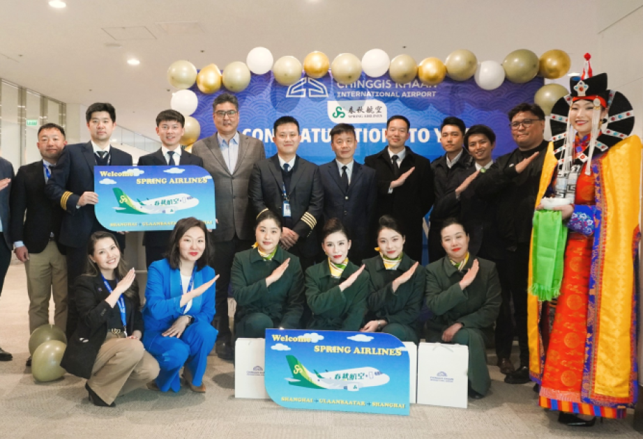 Ulaanbaatar-Shanghai direct flight route launched