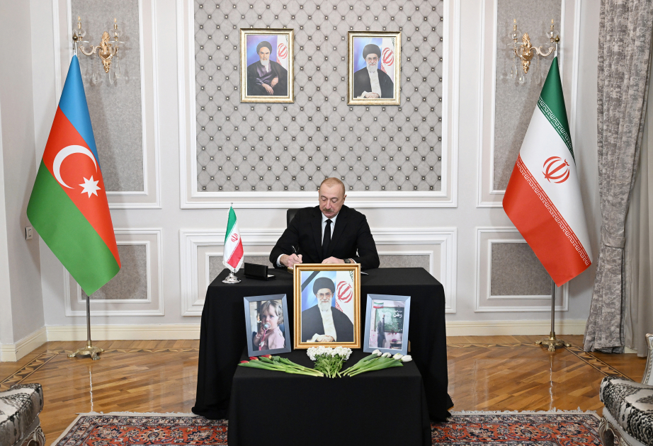 Le président azerbaïdjanais rend visite à l’ambassade d’Iran à Bakou VIDEO