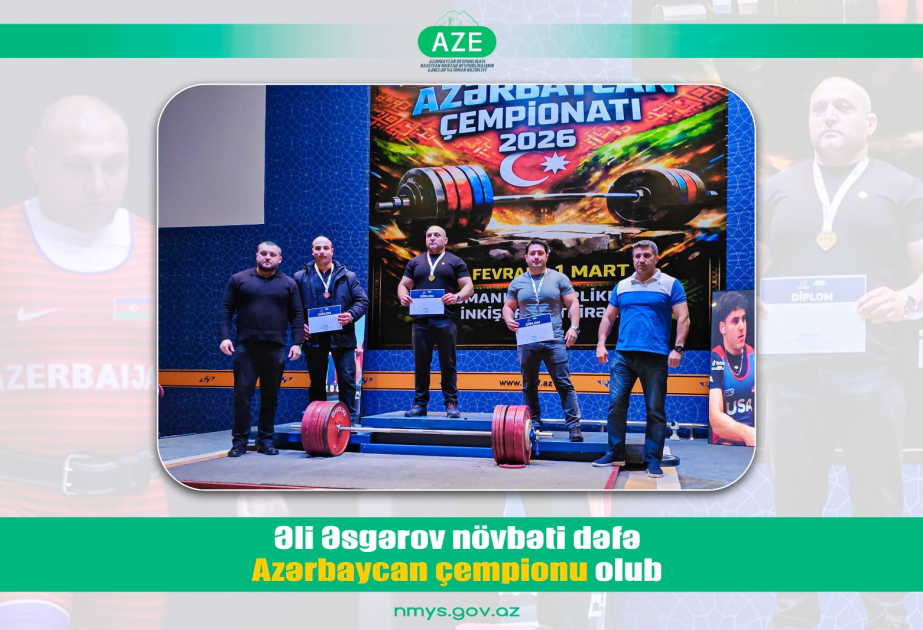 Naxçıvan idmançısı növbəti dəfə Azərbaycan çempionu olub