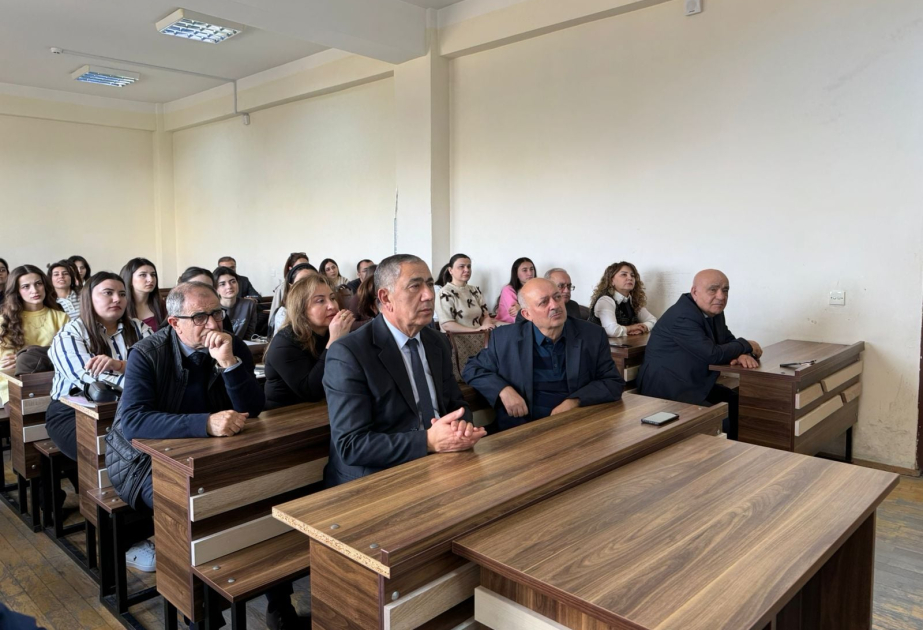 Член-корреспондент НАНА Рамиз Алигулиев рассказал студентам о кибербезопасности