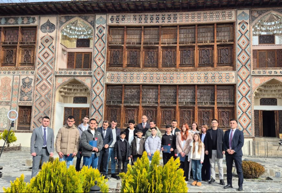 “DOST evi”nin uşaqları Şəkinin mədəni irsi ilə tanış olublar