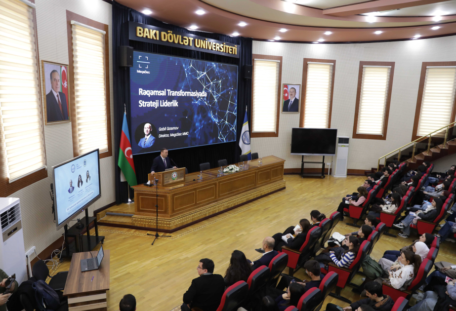 BDU-da Məzunlar Cəmiyyətinin seminarı - İKT sahəsində təşkilati davranış və idarəetmə