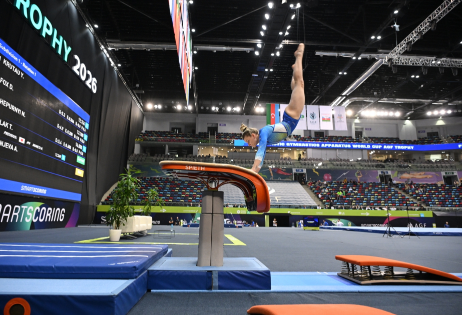 Two Azerbaijani gymnasts into World Cup finals in Baku