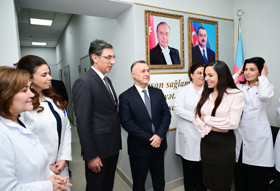 ليلى علييفا تزور مركز باكو لعلاج الإدمان
