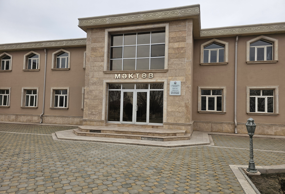 Tədris proqrama uyğun davam edir - Yaxınlığına İran dronu düşən məktəbdən REPORTAJ VİDEO