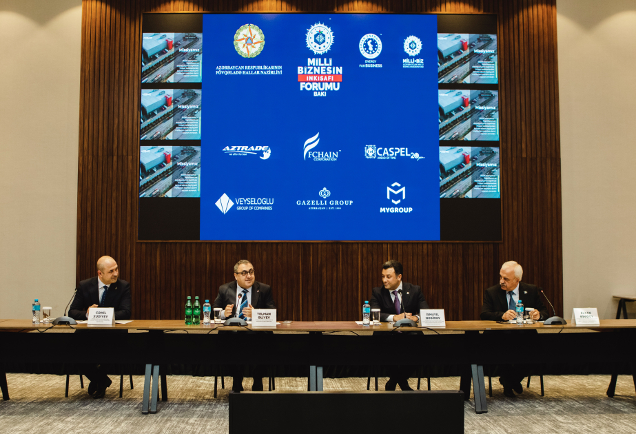 ®  Milli Biznesin İnkişafı Forumunda sənayedə təhlükəsizlik və rəqəmsal həllər təqdim olunub
