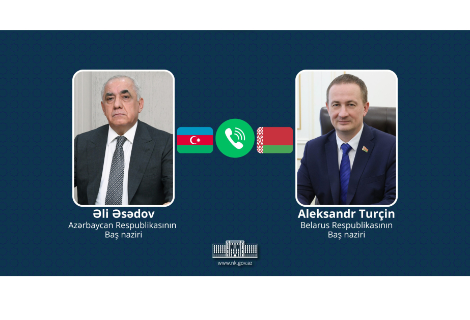 Премьер-министры Азербайджана и Беларуси провели телефонный разговор