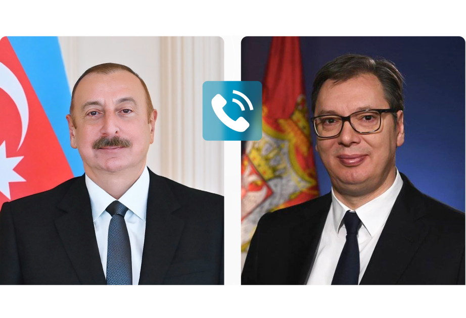 Telefonat zwischen Präsident Ilham Aliyev und Präsident Aleksandar Vučić