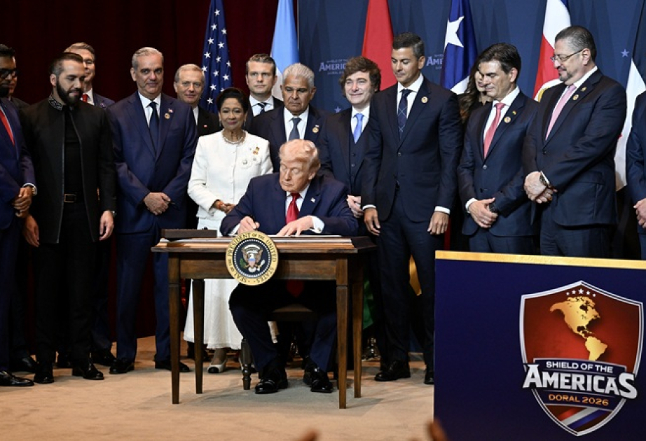 Tramp Latın Amerikası ölkələrində narkotiklə mübarizə üçün hərbi koalisiya yaradıldığını elan edib