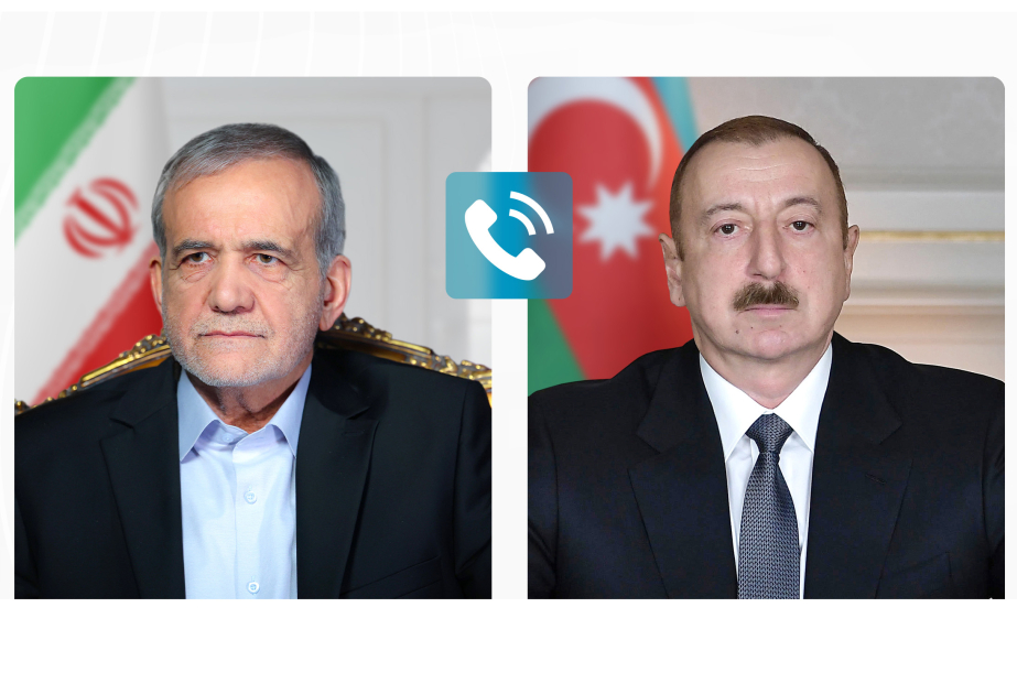 Conversación telefónica entre el Presidente de Irán y el Presidente de Azerbaiyán