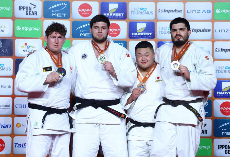 Azerbaijani judokas claim four medals at Linz Grand Prix 2026