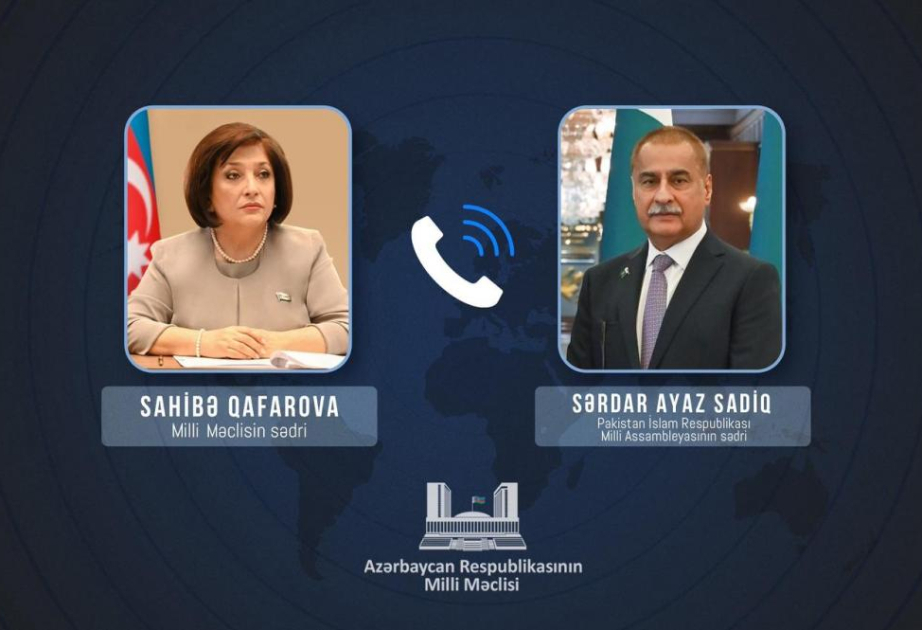 Speakers of Parliaments of Azerbaijan and Pakistan hold phone conversation