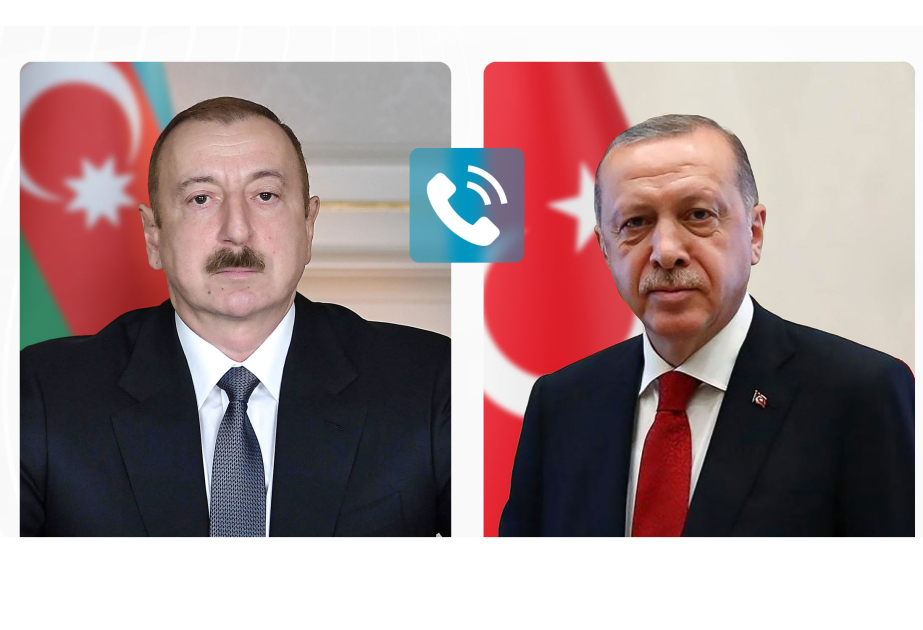 الرئيس إلهام علييف يجري اتصالاً هاتفياً بالرئيس رجب طيب أردوغان