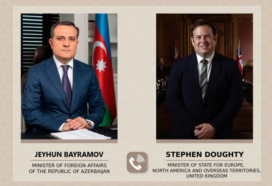 وزير الدولة البريطاني يبحث مع بوزير الخارجية الأذربيجاني التصعيد العسكري في المنطقة