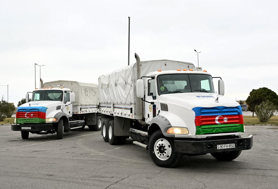 Por instrucción del Presidente de Azerbaiyán se envía ayuda humanitaria a Irán