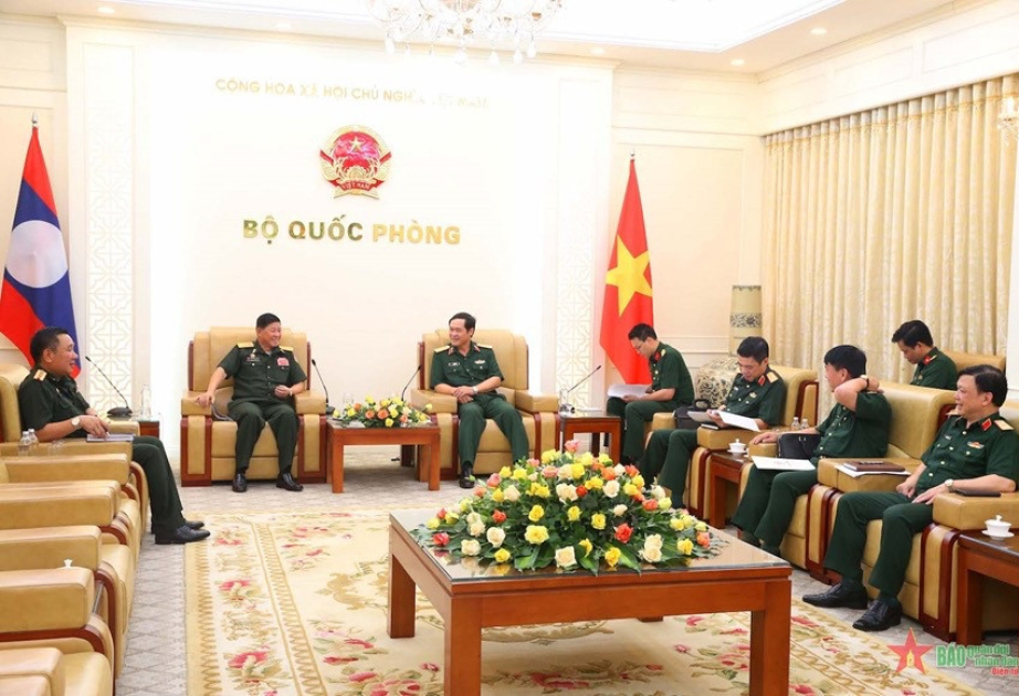 Vietnam, Laos strengthen defence cooperation