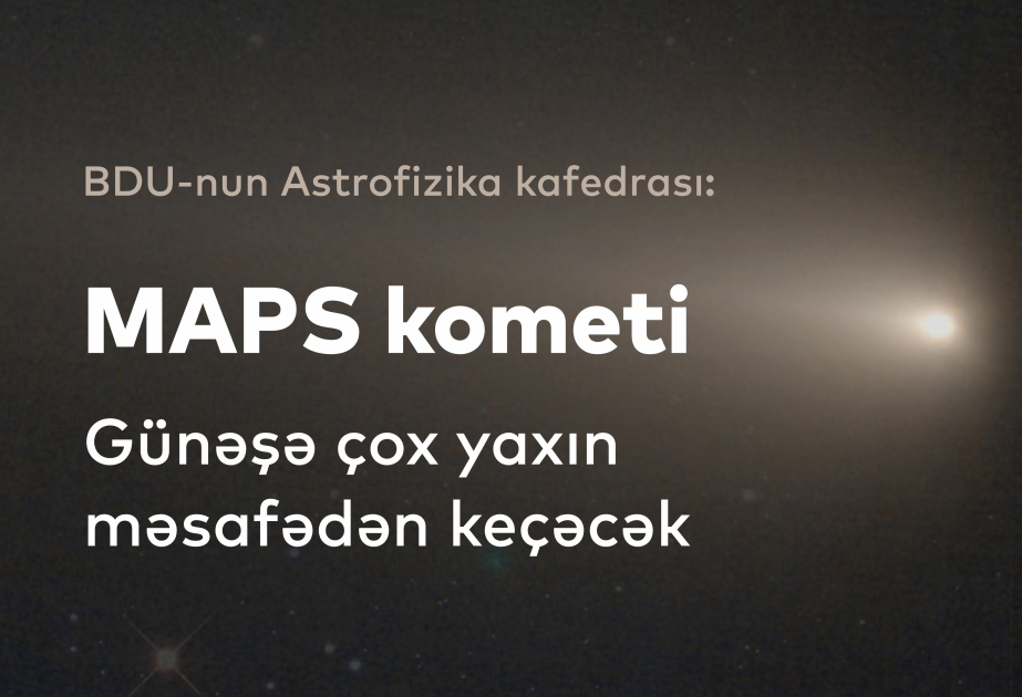 Астрофизики БГУ: Комета MAPS пролетит очень близко к Солнцу
