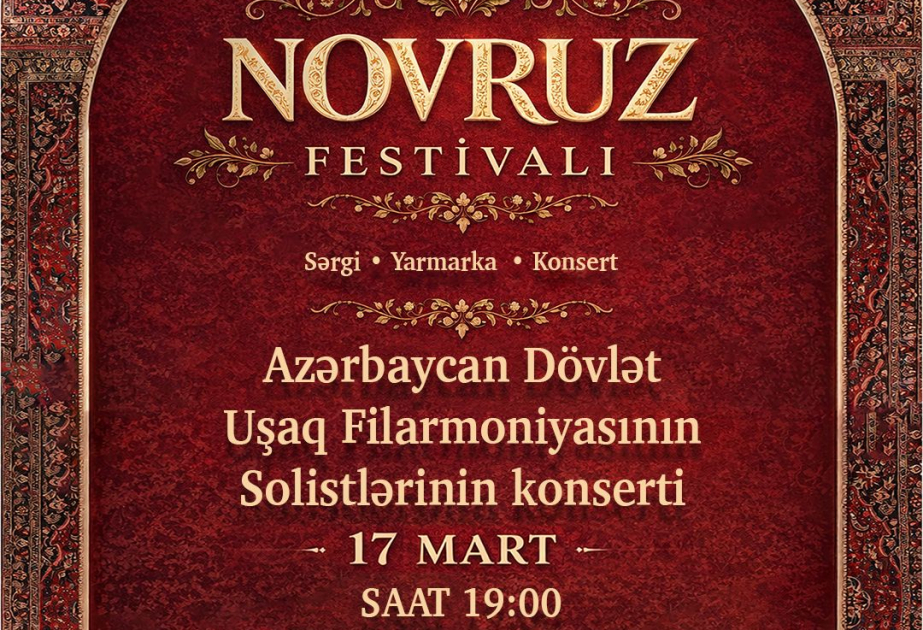 Dövlət Uşaq Filarmoniyasında Novruz festivalı