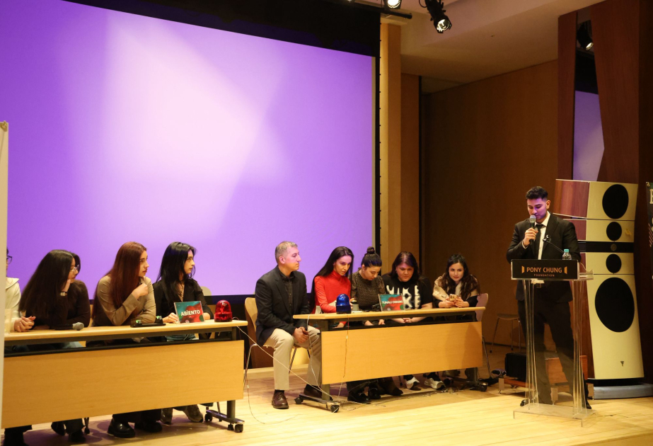 Azerbaijani youth in South Korea joins the first "Brain Ring" competition