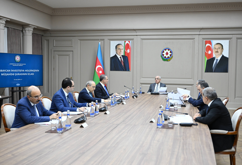 Azərbaycan İnvestisiya Holdinqinin Müşahidə Şurasının iclası keçirilib