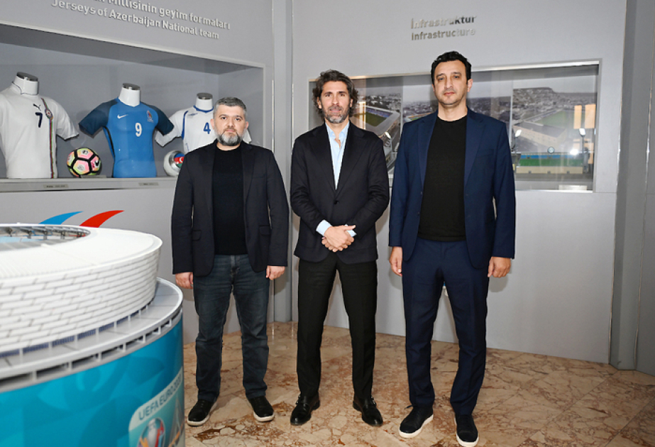 Funcionario de la UEFA se familiariza con el desarrollo del fútbol juvenil en Azerbaiyán