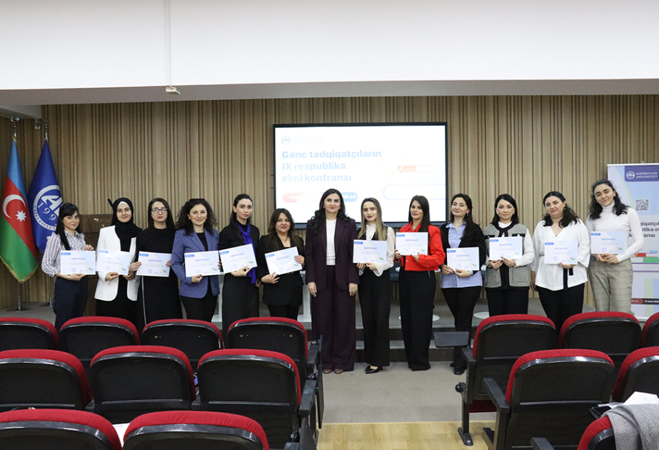 Gənc tədqiqatçılar Azərbaycan Universitetində elmi nəticələrini təqdim ediblər