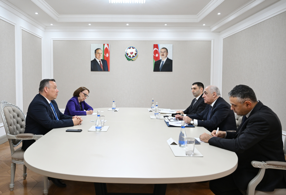 Azerbaijani PM meets with First Vice President of Costa Rica