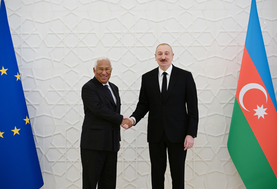 Azərbaycan Respublikasının Prezidenti İlham Əliyevlə Avropa İttifaqı Şurasının Prezidenti Antonio Koştanın birgə mətbuat bəyanatı