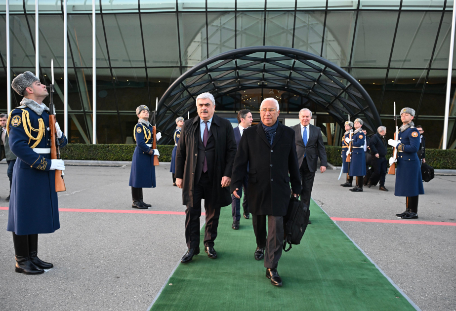 President of the European Council Antonio Costa concludes visit to Azerbaijan