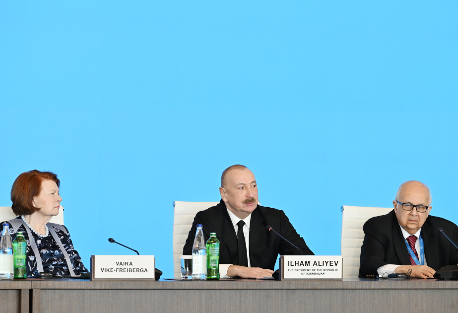 Presidente Ilham Aliyev: "La seguridad siempre ha sido la prioridad número uno para Azerbaiyán"