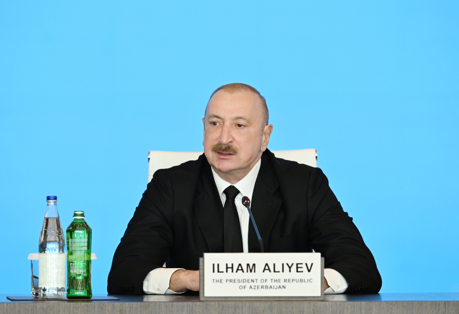 Президент Ильхам Алиев: Мир с Арменией существует не только на бумаге