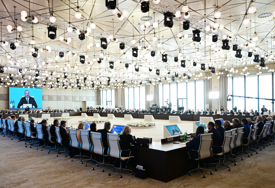 President Ilham Aliyev addresses rise in global oil prices in speech at 13th Global Baku Forum