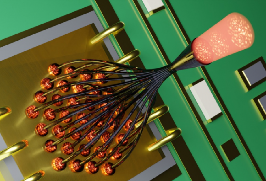 Tiny photonic lantern could transform laser systems and fiber-optic networks