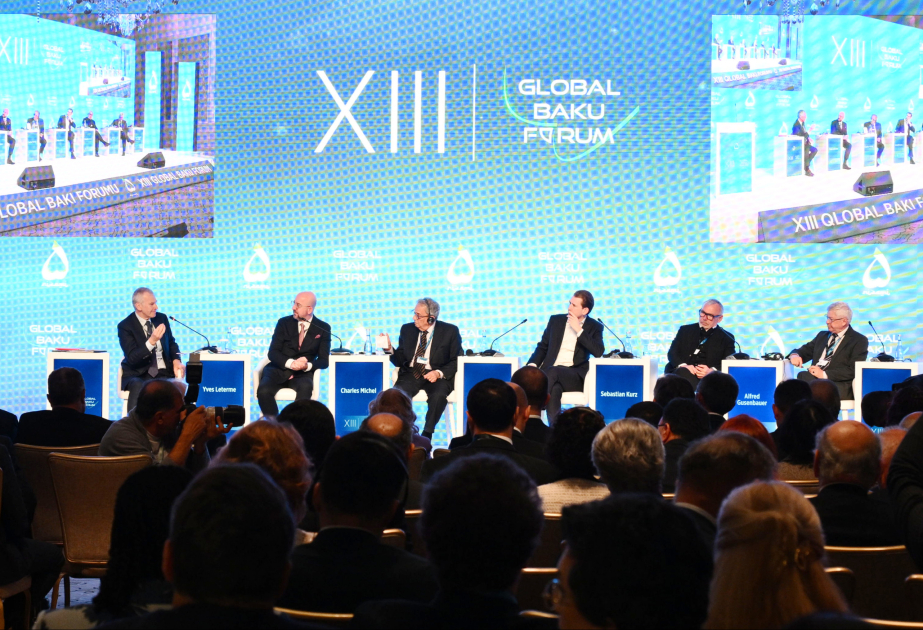 XIII Qlobal Bakı Forumunun ilk panel iclası qlobal təhlükəsizlik və güclər balansı mövzusuna həsr edilib  YENİLƏNİB  VİDEO