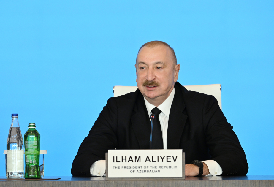 Präsident Ilham Aliyev: Sicherheit und Stabilität müssen für jedes Land oberste Priorität haben