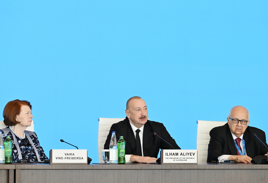 Präsident Ilham Aliyev: Regionale Sicherheit war für Aserbaidschan stets Priorität Nummer eins